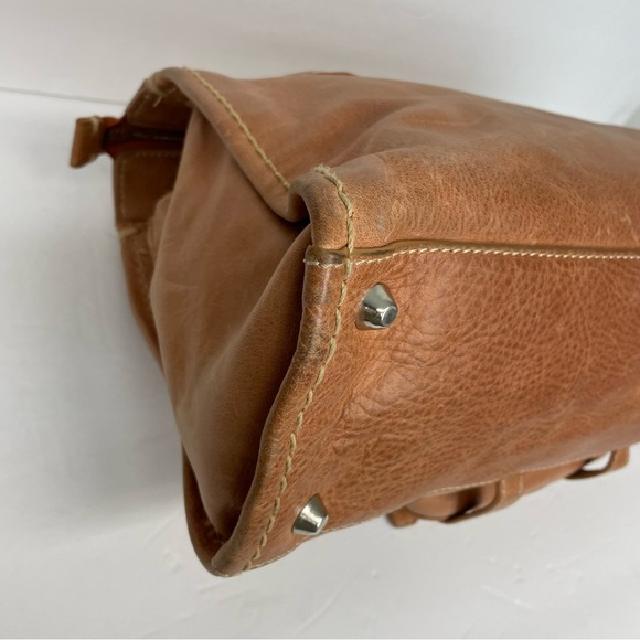 Chloe Edith Satchel Tan LIKE NEW - Picture 12 of 13